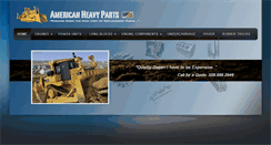 Desktop Screenshot of americanheavyparts.com